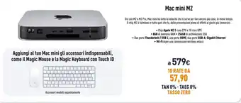 Unieuro Mac mini M2 offerta