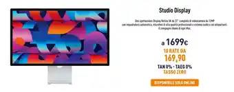 Unieuro Studio Display offerta