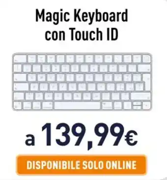 Unieuro Magic Keyboard con Touch ID offerta