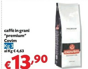 Panorama Caffè in grani premium offerta