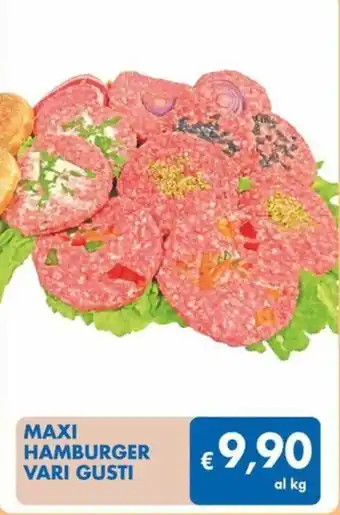 MD Discount MAXI HAMBURGER VARI GUSTI offerta
