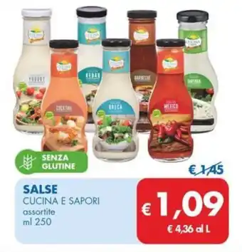 MD Discount SALSE CUCINA E SAPORI assortite ml 250 offerta