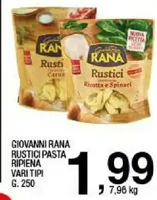 Sigma Rustici tortelloni ricotta e spinaci 250 g(ml) offerta