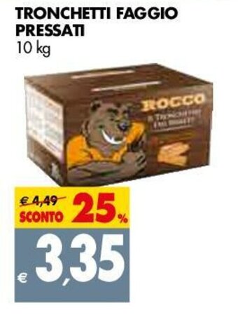 Tronchetti Faggio Pressati 10kg
