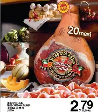 Sigma Bedogni egidio prosciutto di parma offerta