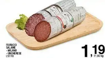 Sigma Fiorucci salame milano offerta