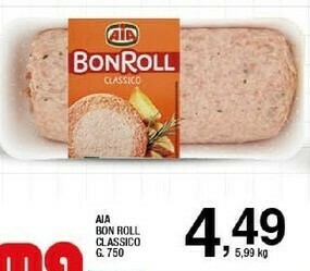 Sigma Bon roll classico offerta
