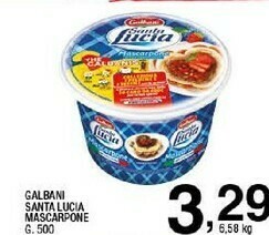 Sigma Mascarpone santa lucia 500 g(ml) offerta