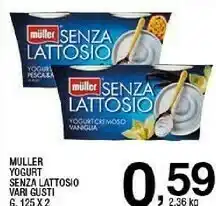Sigma Yogurt senza lattosio vaniglia 250 g offerta