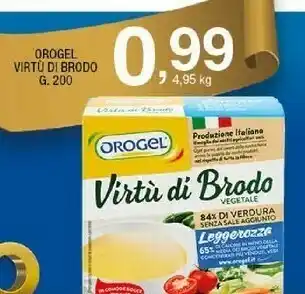 Sigma Virtù di brodo vegetale 200 g(ml) offerta