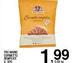 Sigma Cornetto semplice offerta