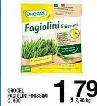 Fagiolini primo fiore finissimi i vegetali