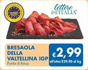 MD Discount BRESAOLA DELLA VALTELLINA IGP offerta