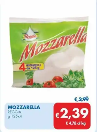 MD Discount MOZZARELLA REGGIA g 125x4 offerta