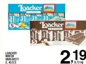Sigma Wafer milk offerta
