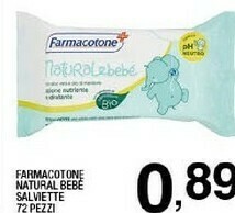 Natural bebe salviette