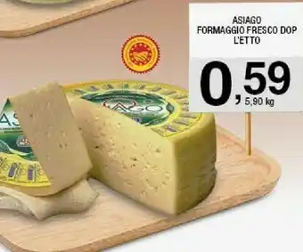 Asiago asiago formaggio fresco dop