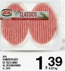 Sigma Classico hamburger con tacchino e rosmarino 200 g(ml) offerta