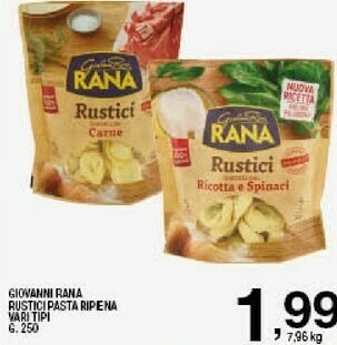 Sigma Rustici tortelloni ricotta e spinaci 250 g(ml) offerta