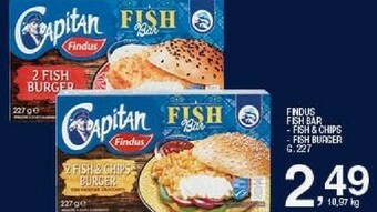 Sigma Capitan findus - fish & chips burger 227 g(ml) offerta