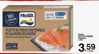 Sigma Filetti di salmone selvagno g 200 offerta