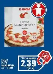 Sigma Sigma pizza margherita 600 g offerta