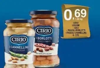 Sigma Cirio legumi /fagioli borloti/ fagioli cannellini offerta