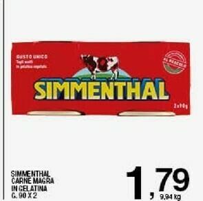Sigma Carne magra in gelatina offerta