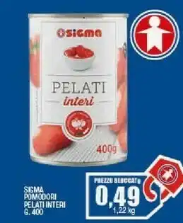 Sigma Sigma - pelati offerta