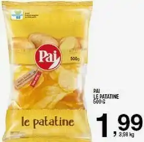 Sigma Pai - patatina 500 g(ml) offerta