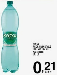 Sigma Acqua minerale effervescente naturale offerta