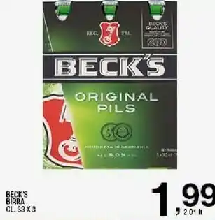 Sigma Beck's - beck's 330 g(ml) offerta