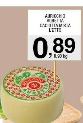 Auricchio auretta caciotta mista