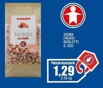 Sigma Sigma fagioli borlotti offerta