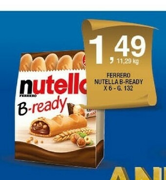 Sigma Nutella b-ready offerta