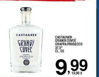 Sigma Grandi cuvee grappa prosecco offerta