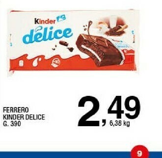 Sigma Kinder delice offerta