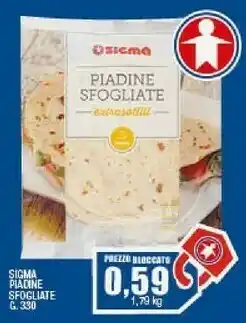 Sigma piadine sfigliate