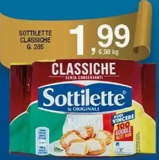 Ok Sigma Mondelez - sottilette le originali classiche 285 g(ml) offerta