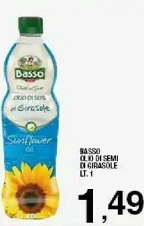 Ok Sigma Basso - olio di semi di girasole 1000 g(ml) offerta