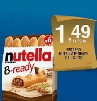 Ok Sigma Nutella b-ready offerta
