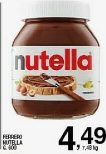 Ok Sigma Nutella offerta