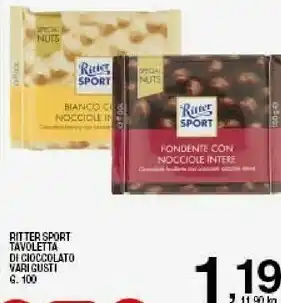 Ok Sigma Cioccolato fondente con nocciole intere 100 g(ml) offerta