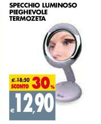 Termozeta Specchio Luminoso Pieghevole