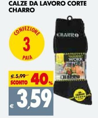 Tigros Calze da Lavoro Corte Charro offerta