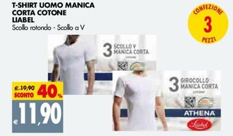 Tigros Liabel T-shirt Uomo Manica Corta Cotone offerta