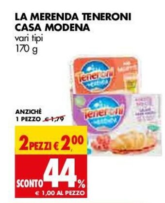 Casa Modena La Merenda Teneroni 170g