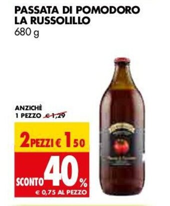 La Russolillo Passata di Pomodoro 680g