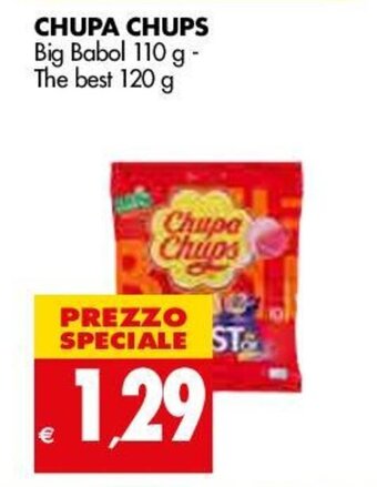 Tigros Chupa Chups 110g- 120g offerta