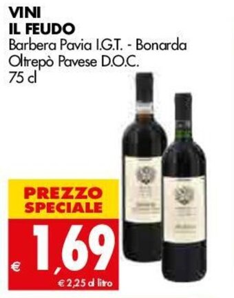 Tigros Il Feudo Vini 75cl offerta